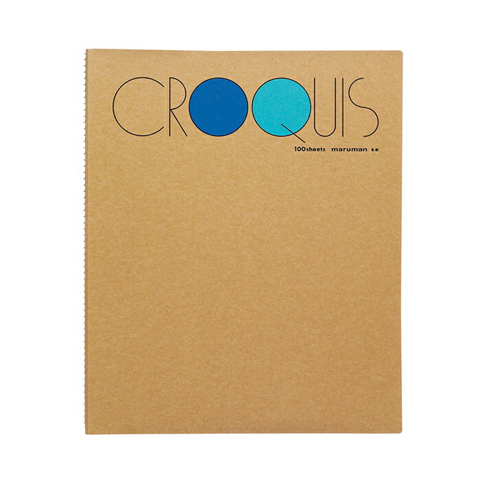 マルマン クロッキーブックS M Lシリーズ (M) 青ロゴ表紙 308×255クロッキー帳