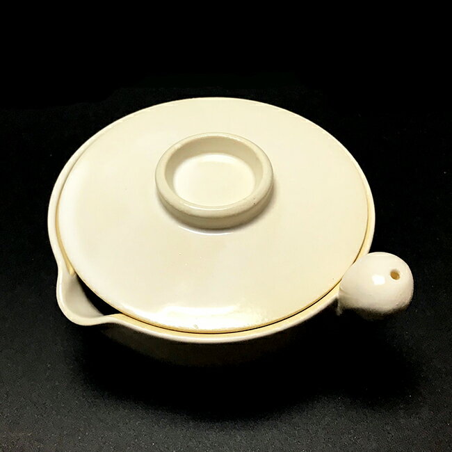 陶器製　膠鍋　手付き　12cmニカワ鍋