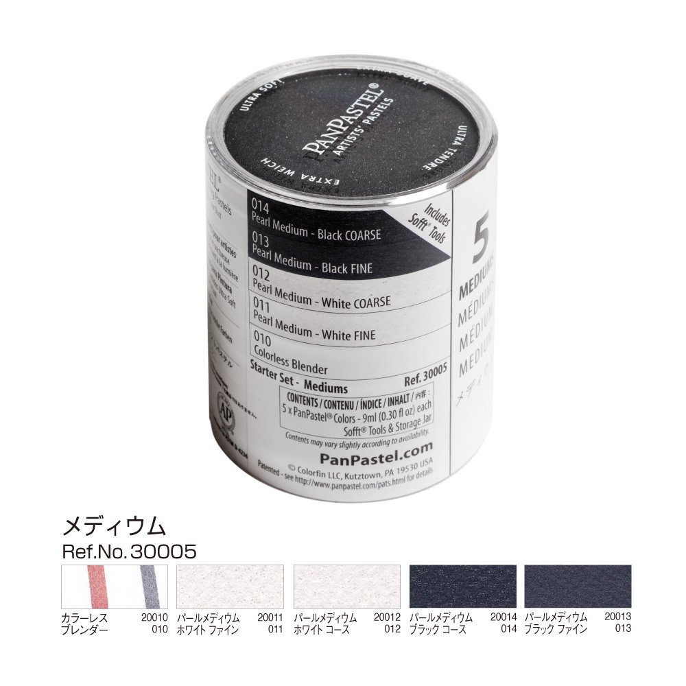 【お取り寄せ品】新時代パステルパンパステル☆メディウム5色セット