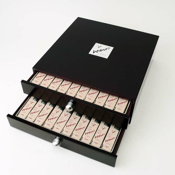 【送料無料】ホルベイン工業 高品位油絵具VERNET ”ヴェルネ” ウッドボックス40色セット