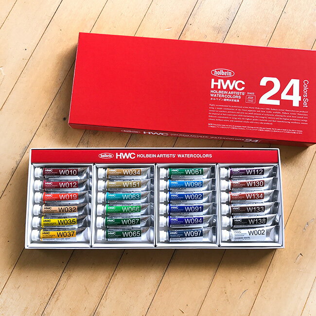 楽天市場】ホルベイン 24色セット 透明水彩絵の具の通販 楽天市場】ホルベイン 24色セット 透明水彩絵の具の通販
