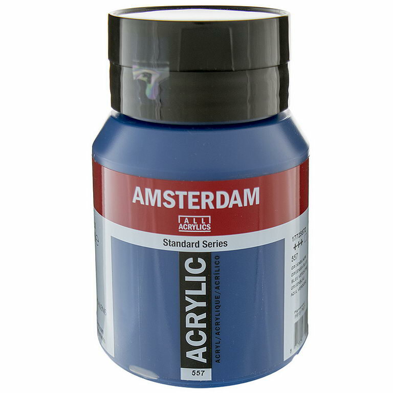 アムステルダムアクリリック グリーニッシュブルー 500ml 大容量 大サイズ
