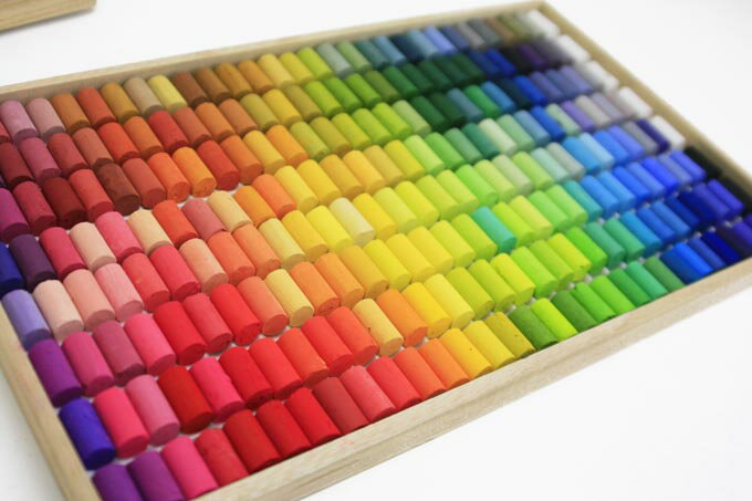 憧れの全色!【送料無料】ゴンドラ パステル 242色セット王冠 化学工業所