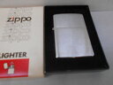 ビンテージZippo 無地 ブラッシュ仕上げ 1984年製 未使用 箱付き (MJ-827)