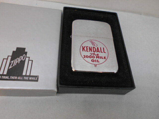 Kendall MOTOR OIL Zippo 2002年1月製 未使用 (B-670)1941レプリカ初期バージョン 2000MILE OIL ケンド..