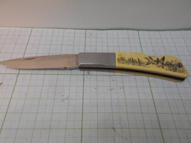 OLDガーバー ナイフ シルバーナイト 250　スクリムショー入り　初期ミラー仕上げ (F-06) GERBER by G/S..