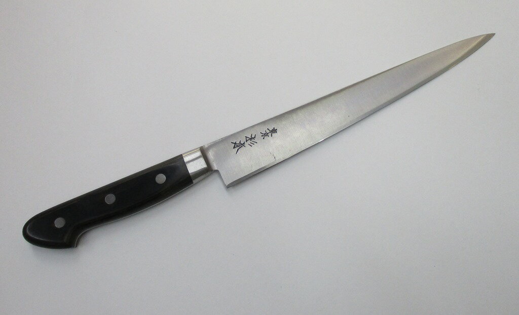 杉本 筋引包丁 24センチ CM合金鋼(ステンレス鋼） Sugimoto Cutlery Sujihiki Knife 24cm Stainless Steel CM2124