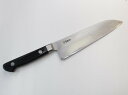 【刃物店の手砥ぎ仕上げ】 しんかい 三徳包丁 (文化包丁) 185mm 日本製 東京打ち刃物 はがね Shinkai Santoku Kitchen Knife