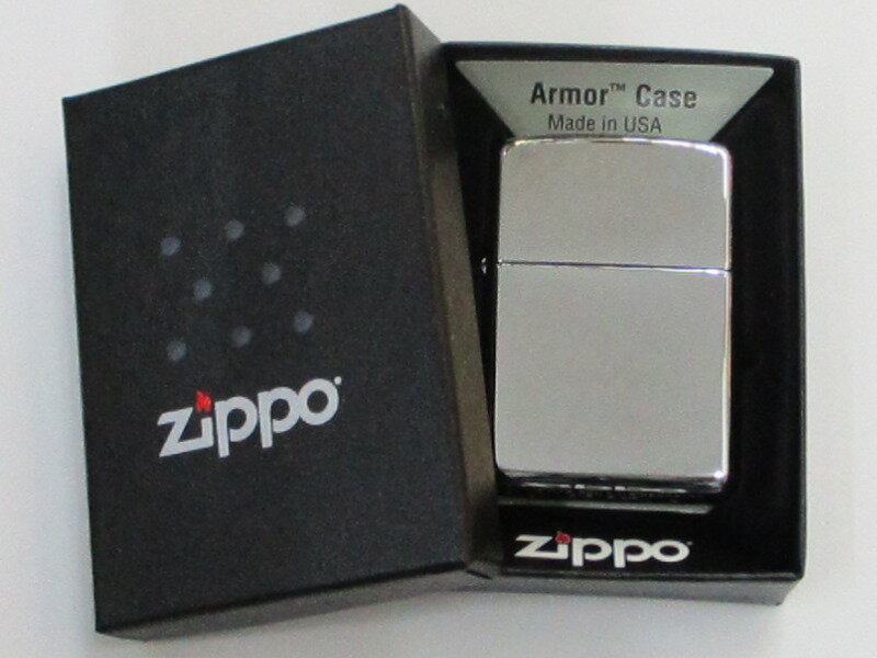 楽天阿佐ヶ谷　しんかいアーマーケース Zippo 1.5倍肉厚ケース ポリッシュ仕上げ クロームメッキ