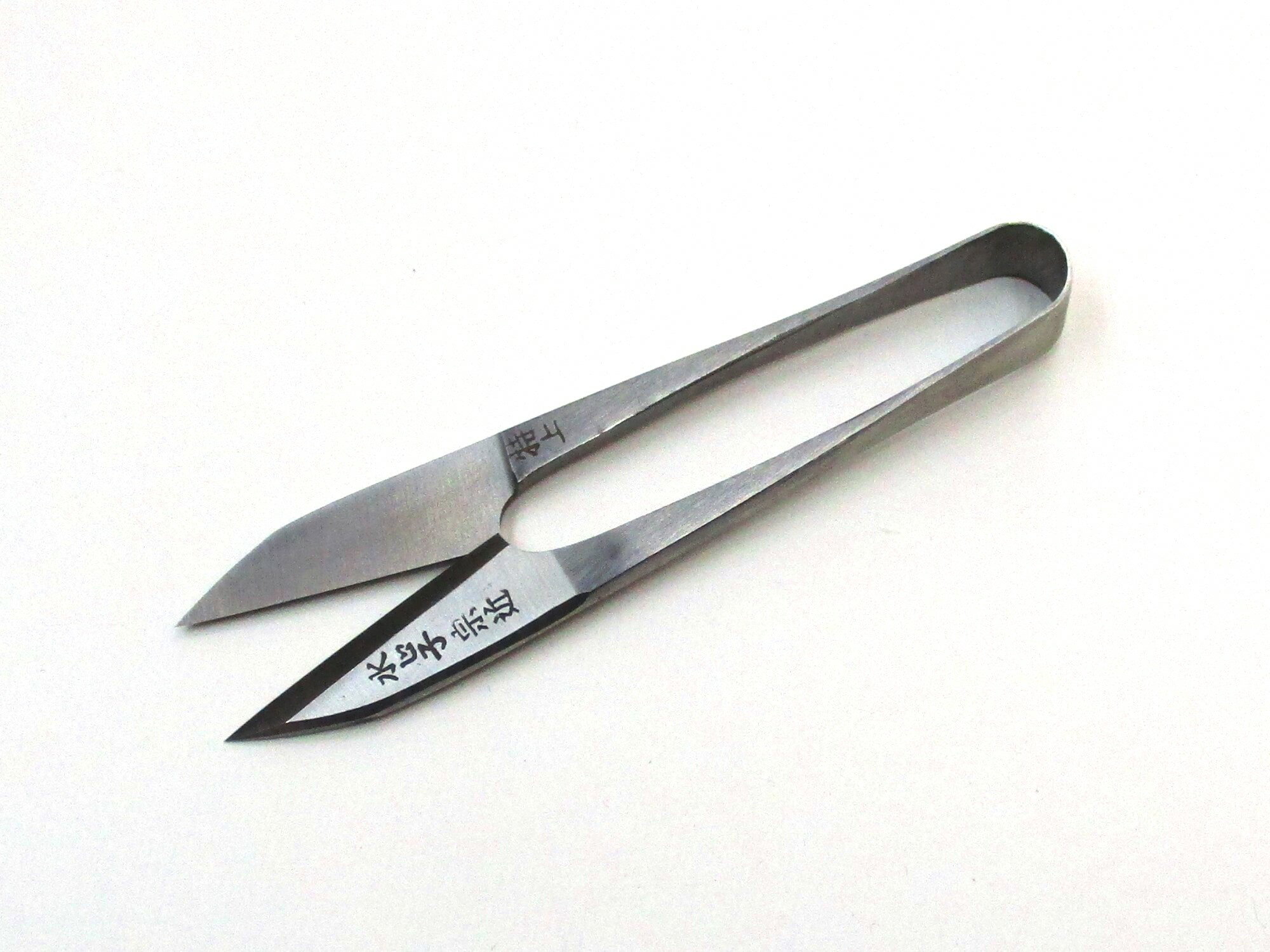 糸切鋏 水心子宗近 特上 105ミリ 日本製 (WB-02) 握り鋏 にぎり鋏 糸切りばさみ 和ばさみ にぎりはさみ)和バサミのサムネイル