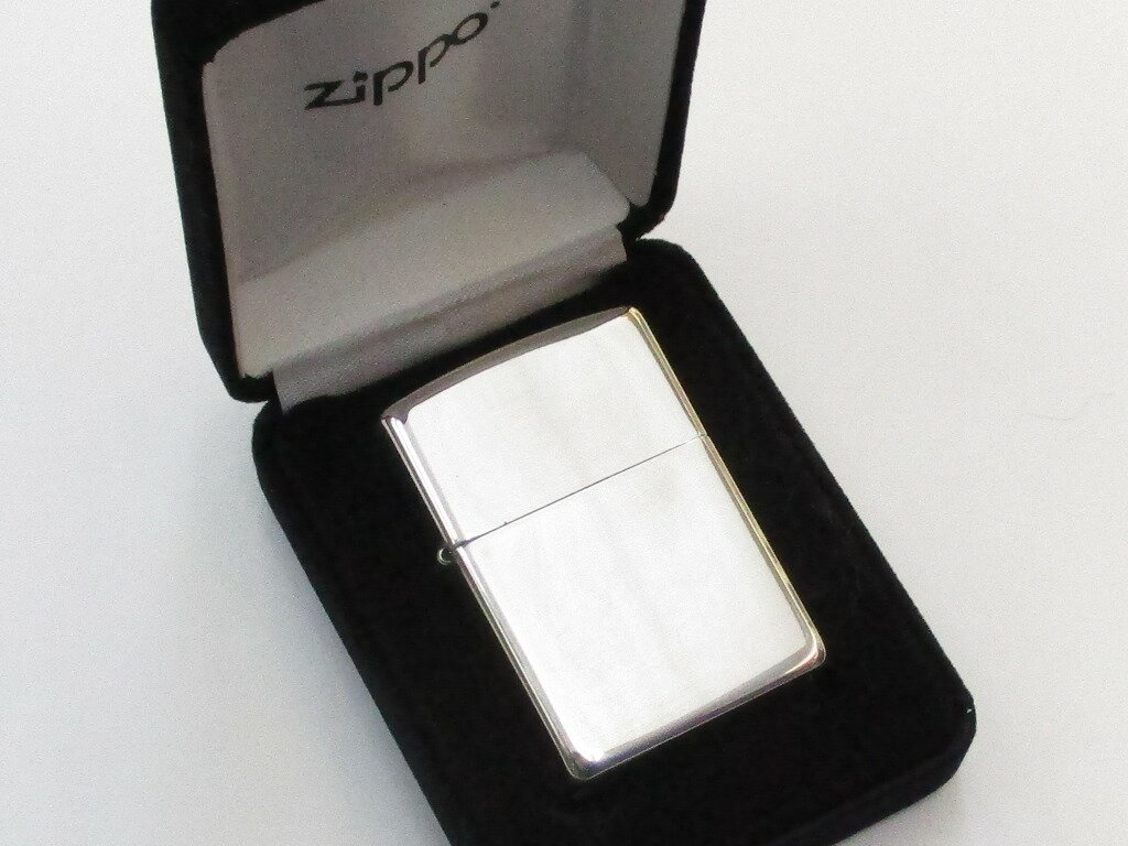 純銀 スターリングシルバー Zippo 型番:No.15 Sterling Silver ジッポーライター 純銀製 定番品