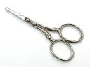 Niegeloh ニゲロ 鼻毛切り ハサミ 直刃 88mm ニッケルメッキ はがね ドイツ製 (ゾーリンゲン)