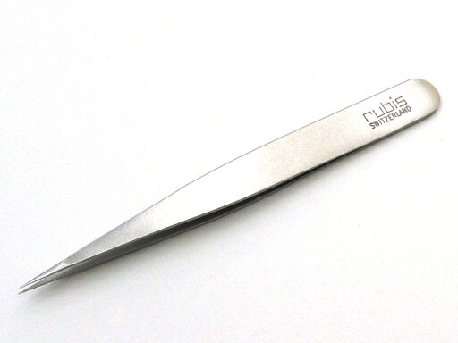 ルビス 毛抜き ポインター (ピンセット型) スイス製 精密 高級 ツイーザー RUBIS TWEEZER ルビス 毛抜き ポインター (ピンセット型) スイス製 精密 高級 ツイーザー RUBIS TWEEZER