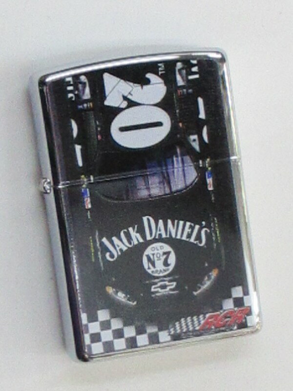 ジャック・ダニエル ブラックラベルデザイン ポリッシュZippo 2005年5月製 未使用 (Z-993) Jack Daniels バーボンウイスキー