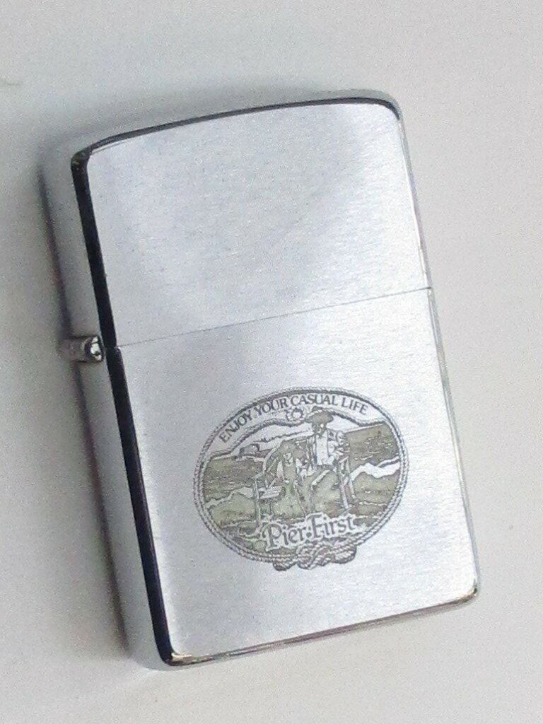 ビンテージZippo ピア・ファースト社 カーボーイと子供デザイン 1981年製 未使用 1981-8 