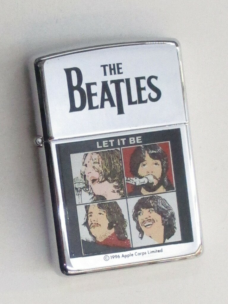 The Beatles ビートルズ "レット イット ビー" ポリッシュZippo 1996年8月製 未使用 (Z-209) Let It Be