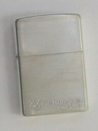 フジテレビ シルバー仕上げZippo 2005年3月製未使用 (Z-015)