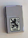 欧州 サッカー Ｚｉｐｐｏ TSV1860ミュンヘン (ドイツ/ブンデスリーグ) ポリッシュZippo 2000年6月製 未使用 (Z-210) MUNCHEN サッカー SOCCER FOOTBALL