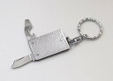 Oldモキ? 櫻井工場製? 槌目スクエア型 昭和30年代の日本製 輸出用ポケットナイフ (K-145) 本体のみ 昭和レトロ