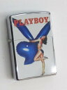 PLAYBOYジッポ PLAYBOY プレイボーイ 美女デザイン 表紙デザイン ポリッシュ Zippo 2005年6月製 未使用 (Z-301)