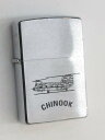 CHINOOK チヌーク (大型輸送ヘリコプター) ブラッシュZippo 2000年3月製 未使用 (Z-254)