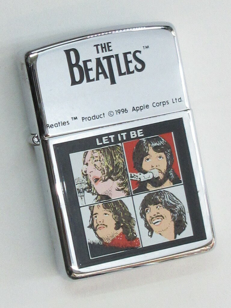 The Beatles ビートルズ "レット イット ビー" ポリッシュZippo 1996年5月製 未使用 (Z-939) Let It Be