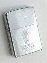 フリントケース柄 ラスターエッチ加工 ブラッシュZippo 2004年9月製 未使用 (Z-333)