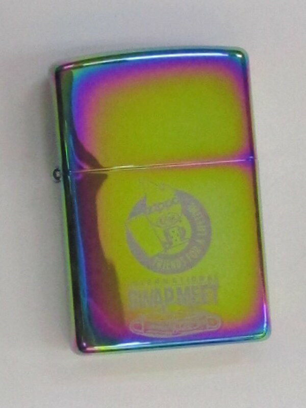 Zippo&Caseスワップミート2002年大会記念 スペクトラムZippo 2002年製 未使用 (A-100) SWAP MEET