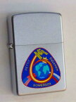 国際宇宙ステーション 第6次長期滞在 サテンクロームZippo 2003年7月製未使用 (Z-986)