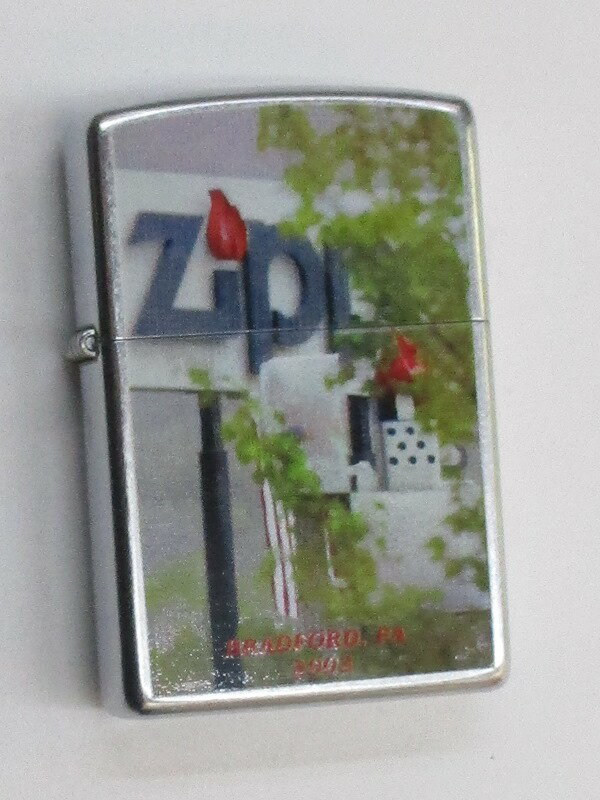 ブラッドフォード市商工組合 2003年モデル ストリートクロームZippo 2003年6月製 未使用 (Z-092)