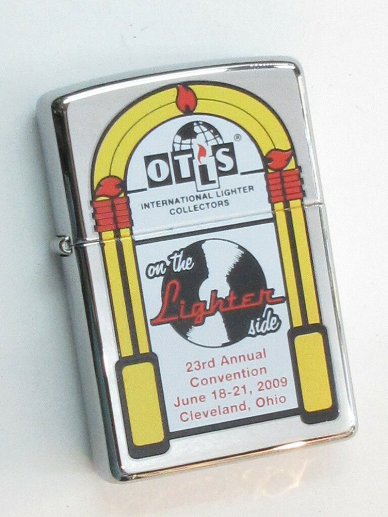 OTLS 2009年コンベンション記念 ジュークボックスデザイン ポリッシュZippo 2009年4月製 未使用 (OTLS-09)