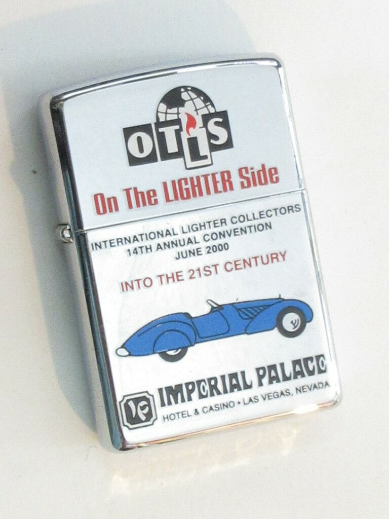 OTLS 2000年コンベンション記念 ビンテージスポーツカーデザイン ポリッシュZippo 2000年製 未使用 (OTLS-00)