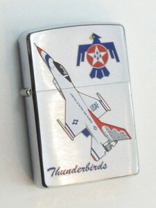 サンダーバーズ アメリカ空軍 曲技飛行隊 ブラッシュZippo 2006年3月製 未使用 (AS-12)