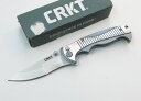 CRKT フォールディングナイフ 5100 タイレイド ボタンロック 中国製 (B-898) コロンビアリバー