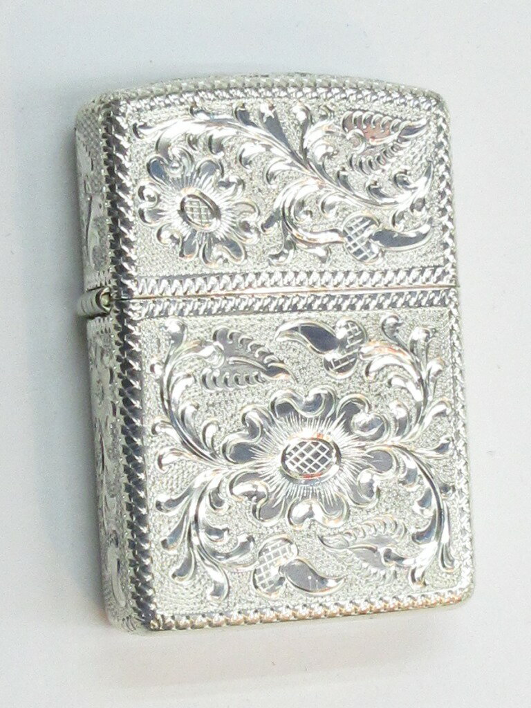 С 󥰥С ޡZippo  Ħ ٥ 2021ǯ ̤ (SK-04) Ħ:SilverKing Armor Case Sterling Sliver Zippo