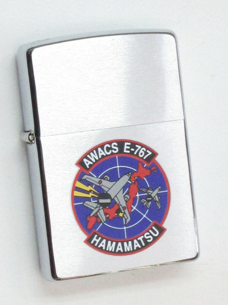 航空自衛隊 警戒航空隊 E-767 AWACS 早期警戒管制機隊 ブラッシュZippo 2000年9月製 未使用 (JD-47)
