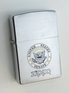 上院 アメリカ合衆国議会 米国 ブラッシュZippo 2004年10月製 未使用 (A-970)