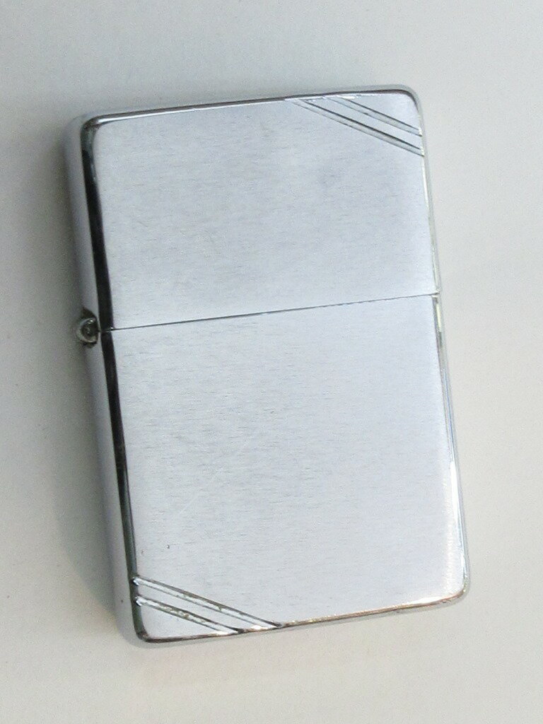 ビンテージ Zippo 37ビンテージ型 無地 ローマ数字 I刻印 1985年製 VGクラス(MU-1985-I)