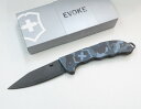 ビクトリノックス ナイフ エボーク BSH ALOX 擦れ傷あり ネイビーカモフラージュ スイス製 (D-749) VICTORINOX(4)