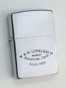 R.W.Loveless ラブレス リバーサイド スタンプデザイン 印紙付き ブラッシュZippo 1995年10月製 未使用 (B-300)