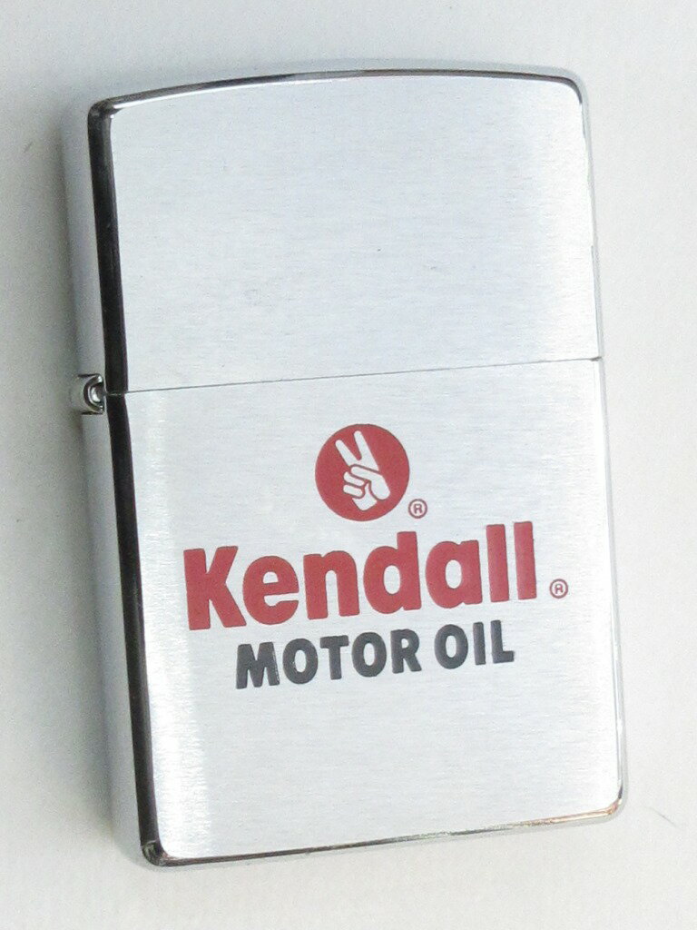 Kendall ケンドール (モーターオイル) ブラッシュZippo 2000年9月製 未使用 (C-28)