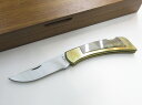 OLDガーバー ナイフ FS3 メノウハンドル 初期グラインド 木箱入り USA製 (E-194) GERBER(4)