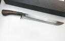 松本正忠作 剣ナタ 両刃 青紙3層鋼 300mm 日本製 (和-6) 和式ナイフ 鉈 松本刃物