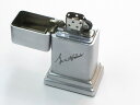 テーブルライター Zippo バークロフト 4thモデル 企業ロゴとサイン 1970年以前製 ほぼ未使用 【中古】 (T-10)