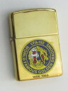 VFA-192 ゴールデンドラゴンズ 新旧エンブレム ポリッシュブラスZippo 1997年2月製 未使用 (MZ-360)