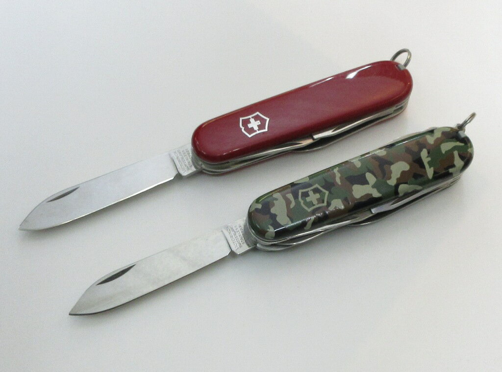 OLDビクトリノックス アーミーナイフ 2点セット ハンドルに小傷多い (K-109) VICTORINOX 本体のみ