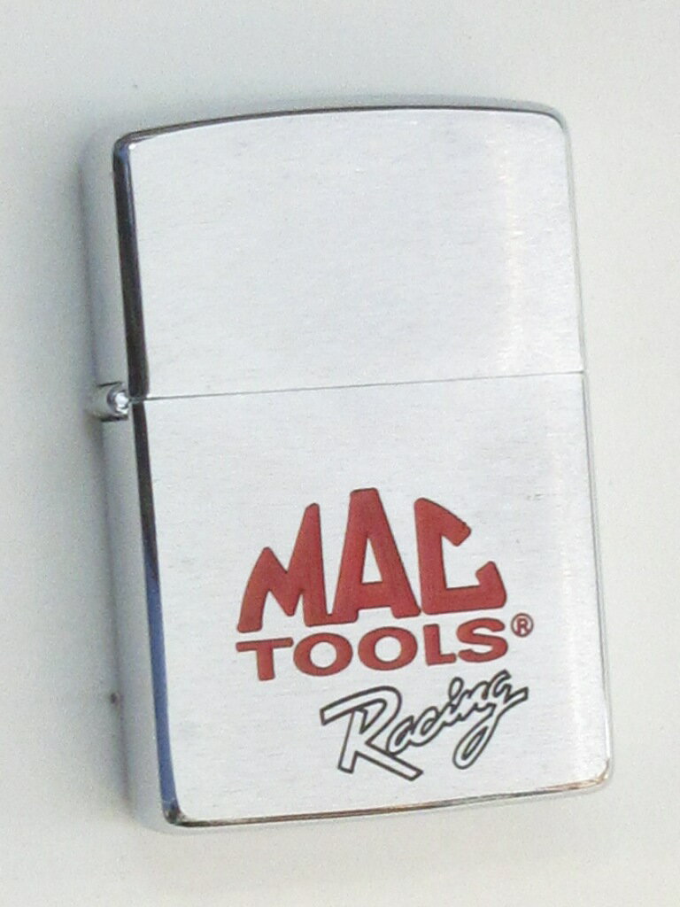 マックツール レーシング ブラッシュZippo 1993年9月製 未使用 (B-615) MACK TOOL