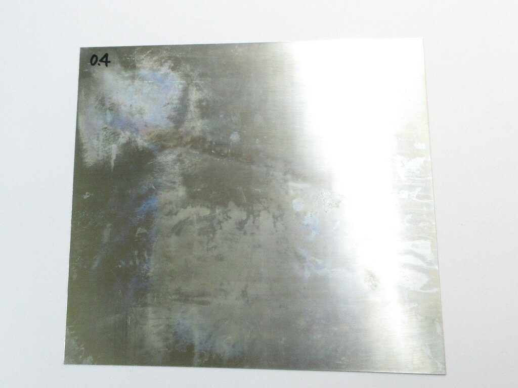 ニッケルシルバー板 0.4X200X180mm (MP-32)