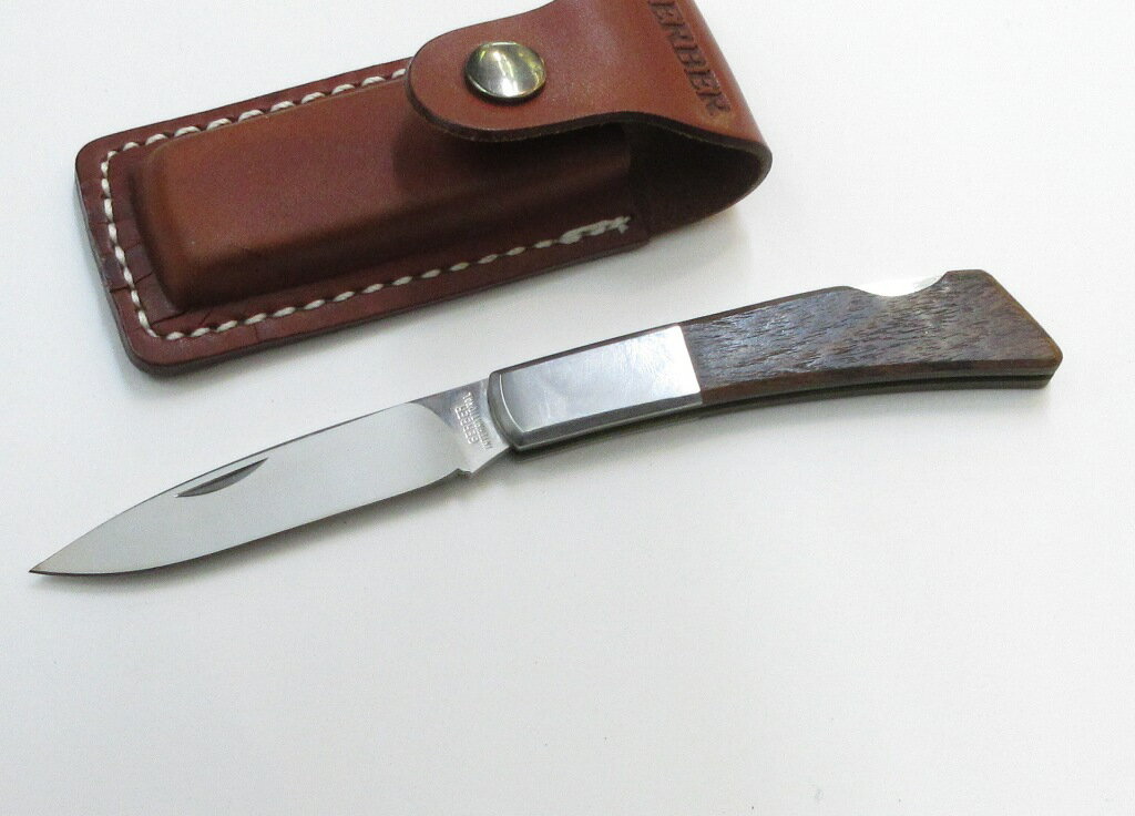 OLDガーバー ナイフ シルバーナイト 300 ミラー仕上げ 初期バージョン (E-837) GERBER by SAKAI JAPAN