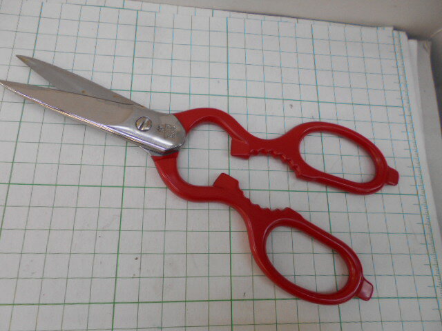 ヘンケルス キッチンバサミ オリジナル 赤 ドイツ製 ツヴィリング 料理鋏 料理はさみ キッチンはさみ J.A.HENCKELS ZWILLING KITCHEN SCISSORSのサムネイル